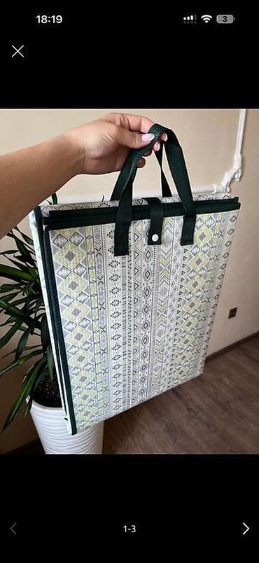 Складной коврик-пикник с термоизолирующей подложкой - Тип — 2