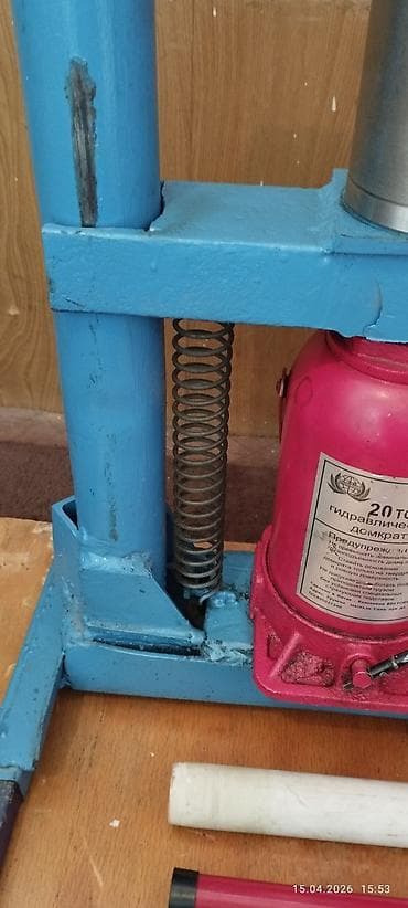 Личные вещи: Пресс станок для изготовления технопланктона 20 тонн с пресс — 7