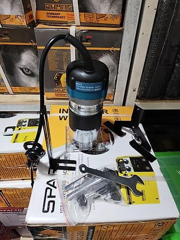 Строительное оборудование: Компактный ручной кромочный фрезер Makita BG373 - Мощность: 580 Вт - — 5