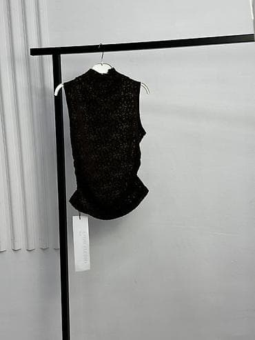 укороченный: Ажурные кружевные топы TM TAMI STUDIO - Модель: укороченный топ из — 3