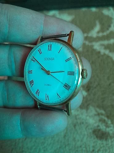 samsung galaxy buds 2: Часы "СЛАВА" позолота.ссср.механика автоподзавод. город ош — 4