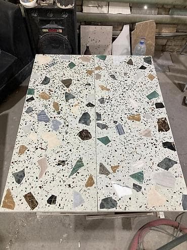 Мозаичные полы из мраморной крошки, мозаичные полы. `мраморной крошки