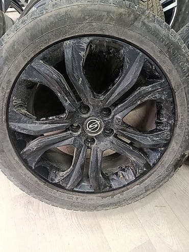 шины 14 с: Колеса в сборе 255 / 50 / R 20, Всесезонная, Б/у, Комплект, Внедорожные (АТ/МТ), Литые, отверстий - 5 — 1