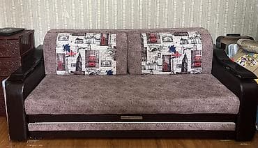 трансформер стол: Раскладной диван, Б/у — 1