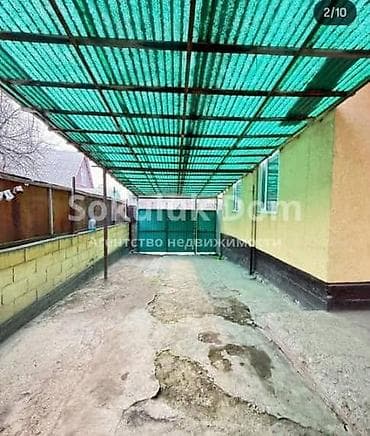 бостери котедж: Дом с придомовой территорией и навесом. - Один этаж, прямоугольная — 2