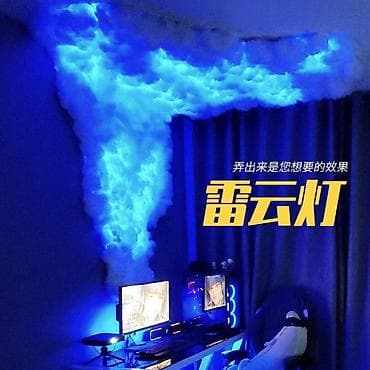 гроза: Набор для декоративного «грозового облака» с подсветкой (LED Cloud — 2