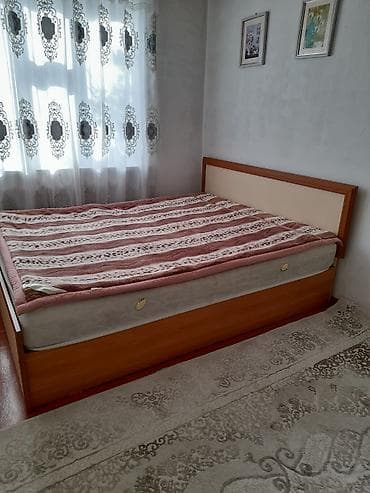 матрасы тошоки: Двуспальная кровать с матрасом. - Размер спального места — 2