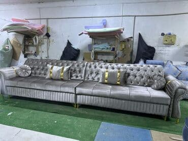 купить кожаный диван бу: Диван "Честер" продаю диван размер 4 метра — 2