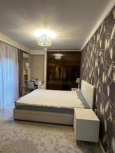 Недвижимость: 2 комнаты, 81 м², Элитка, Асанбай мкр Элитка, 3 этаж, Евроремонт — 4