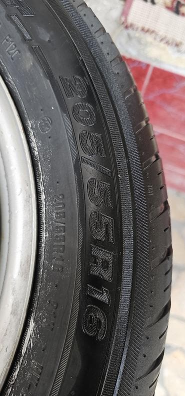 fit 2: Колеса в сборе 205 / 65 / R 16, Лето, Б/у, Комплект, Легковые, Железные, отверстий - 4 — 3