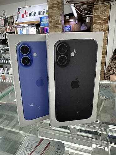 mini 4 pro: IPhone 16, Новый, 128 ГБ, Черный, Защитное стекло, Кабель, Коробка, 100 % — 1