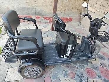 changan eado plus: Электрический трёхколёсный скутер BAOGE с двумя пассажирскими — 3