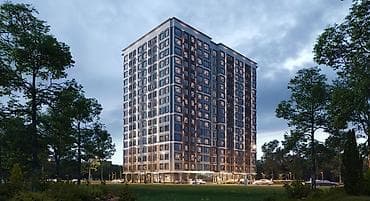 Батирлер: 1 бөлмө, 57 м², Элитка, 14 кабат, Даяр ПСО (өзү оңдоп түзөтүп бүтүү үчүн) — 3