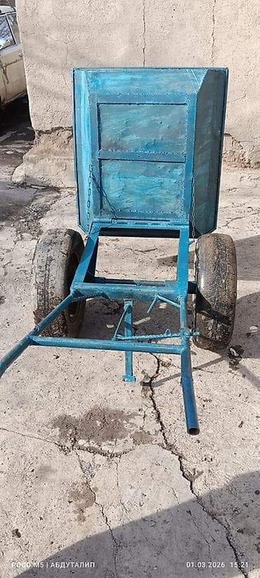 Садовая мебель: Садово-строительная тачка и тележка, Стальная, Двухколесная — 1