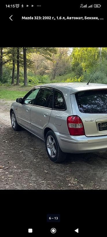 Продажа авто: Mazda 323: 2002 г., 1.6 л, Автомат, Бензин, Универсал — 6