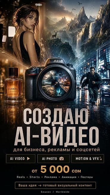 секвойа: # 🎬 AI фото и видео для бизнеса, брендов и личных проектов Создаю — 2