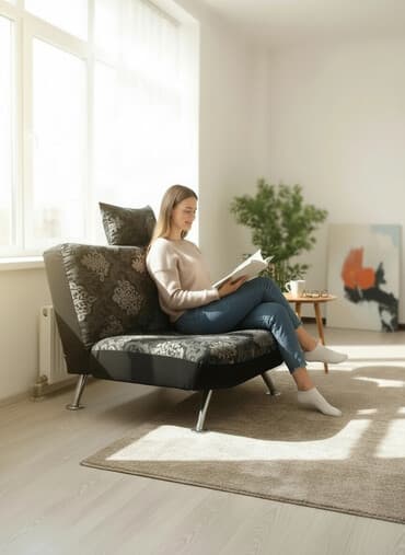 диваны на кухню: Раскладной диван, Б/у — 1