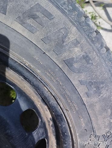 диски простые: Колеса в сборе R 15, Зима, 1 шт, Легковые, Железные, отверстий - 5 — 3
