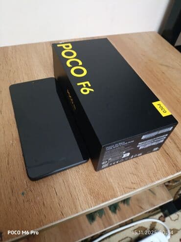 Аудиотехника: Poco F6, цвет - Черный — 4