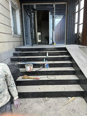 кладка койом: Облицовка гранитом и камнем: входные группы, цоколи, крыльцо, ступени — 5