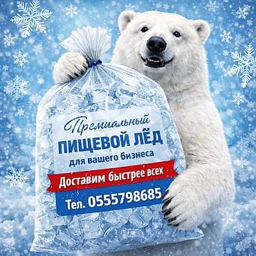 бизнем: Для вашего бизнеса пищевой лёд! Разные формы и размеры качество льда — 1