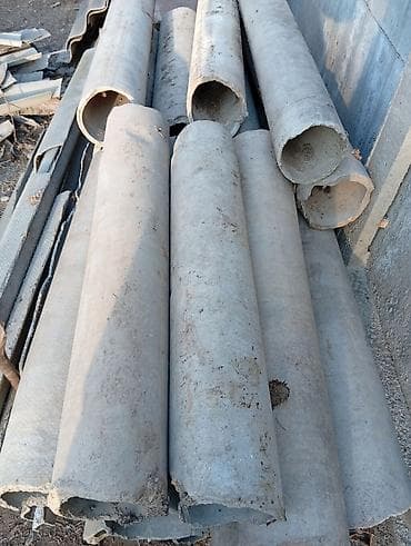 Асбестоцементные трубы (хризотилцемент), цельные отрезки. - Материал