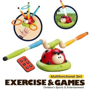 Детские горки: Детский игровой комплекс 3-в-1 «Божья коровка» (для детей от 3 лет) — 3