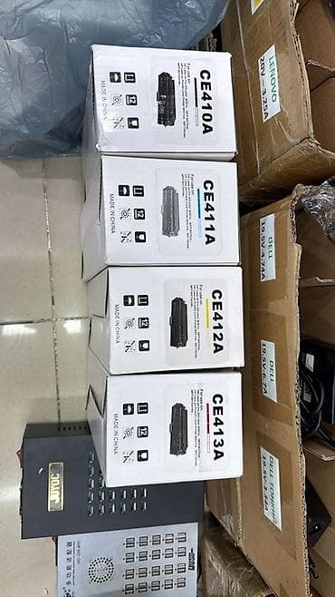 Лазерные картриджи совместимые с HP (серия CE41xA) Модели: - CE410A —