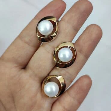 свадебные платья от производителя: Серебряный Комплект Жемчуг Серебро+ золото 925/ пробы Цена 3000 сом — 1