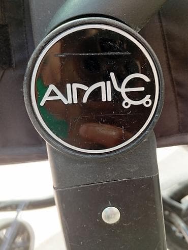 aimile коляска: Детская коляска Aimile (логотип на раме) - Тип: универсальная коляска — 4