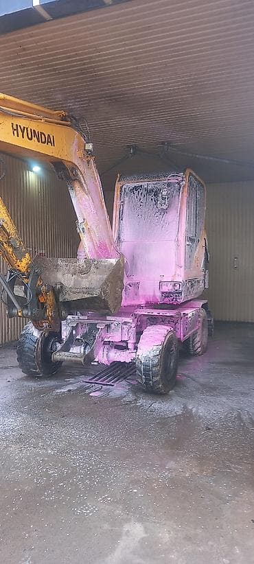 Транспорт: Экскаватор, Hyundai, 2015 г., Дөңгөлөктүү — 4