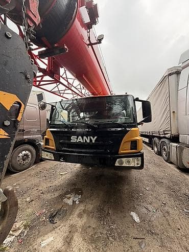 водитель самосвалы: Автокран SANY на шасси 8×4 - Производитель: SANY - Тип: автомобильный — 2