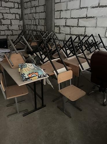 установка газа дома бишкек: Парта жана отургуч комплекти, түсү - Боз — 2
