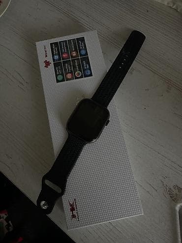 Смарт-часы WE WATCH (серия на коробке: WET7/WE WAT?) с прямоугольным