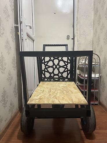 ручной тачки: 🛒 Жаңы кол араба сатылат ✔️ Бышык темир конструкция. ✔️ Чоң аба — 1