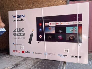 ТВ жана Видео: 🔥🔥АКЦИЯ‼️👍🔥 У нас самый низкий цены. Акция!!! Ясин 65 дюм диагонал — 2