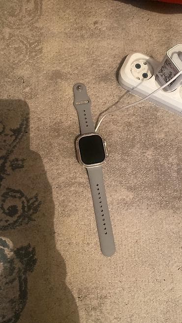 Башка акылдуу сааттар: Смарт‑часы в стиле квадратного корпуса с крупным экраном и — 2