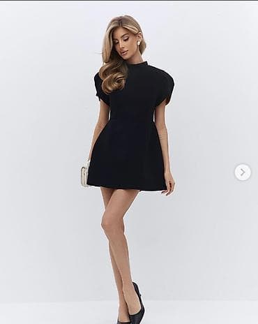 платье венсдей бишкек: Вечернее платье, Коктейльное, Короткая модель, Без рукавов, Открытая спина, M — 2