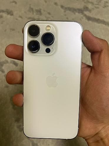 ayfon 13 pro: IPhone 13 Pro, Б/у, 256 ГБ, Серебристый — 2