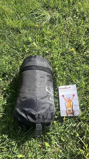 Спальный мешок туристический SY-081 в компрессионном чехле