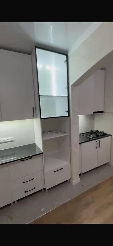 1 бөлмө, 45 м², 108-серия, 7 кабат, Евроремонт