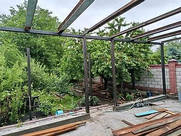заборы профнастил: Навес, Другая форма, Металл, Поликарбонат — 4