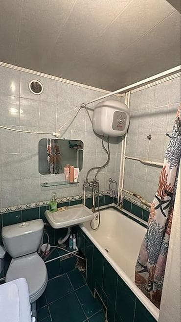 студия 1 комнатная: 1 комната, 30 м², Хрущевка, 3 этаж, Косметический ремонт — 4