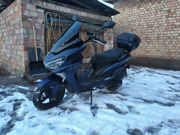 купить мини мотоцикл для детей на бензине: Макси-скутер 150 куб. см, Бензин, Б/у — 6