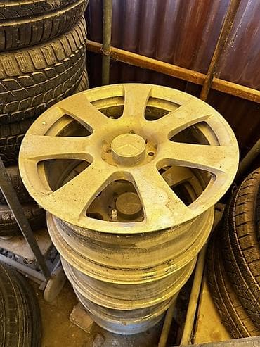 camry 5: Литые Диски R 17 Mercedes-Benz, Комплект, отверстий - 5, Б/у — 3