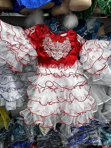 LED гирляндалар: Нарядный детский костюм для выступлений/праздников. Размер: 2/4 лет — 4