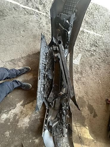 решетка радиатора соната: Бампер Hyundai, Оригинал — 4