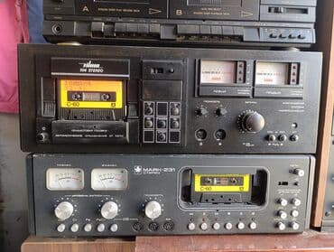 Кассетные магнитофоны/деки (СССР) 1) Вильма 104 Stereo - Фронтальная