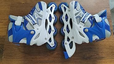 Спорттук сумкалар: Роликовые коньки детские, раздвижные - Тип: инлайн (4 колеса в один — 6