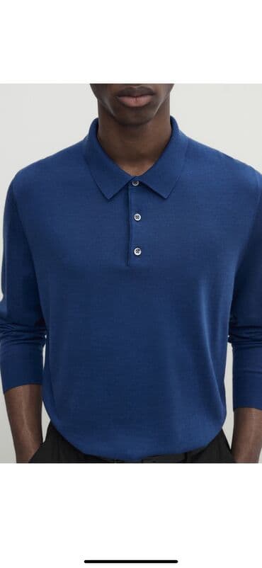 Свадебные платья и аксессуары: Мужской свитер, M, Massimo Dutti, Новый, цвет - Синий, Самовывоз, Платная доставка — 2